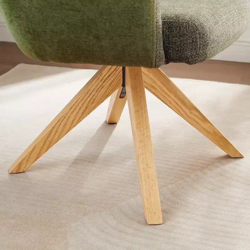 Chaise de bureau pivotante en tissu, multicolore, une place