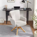 Chaise de bureau pivotante en tissu, multicolore, une place