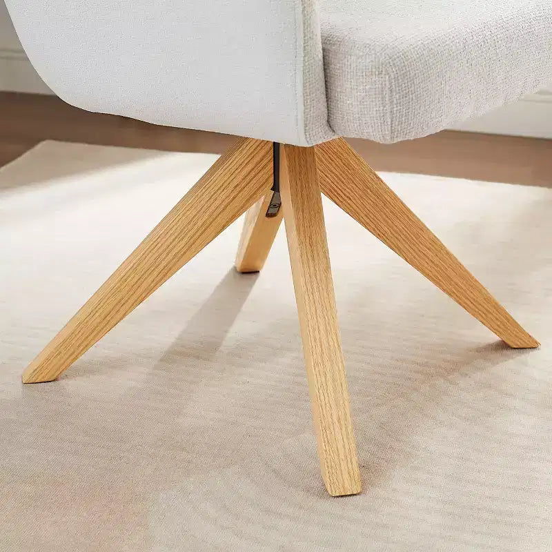 Chaise de bureau pivotante en tissu, multicolore, une place