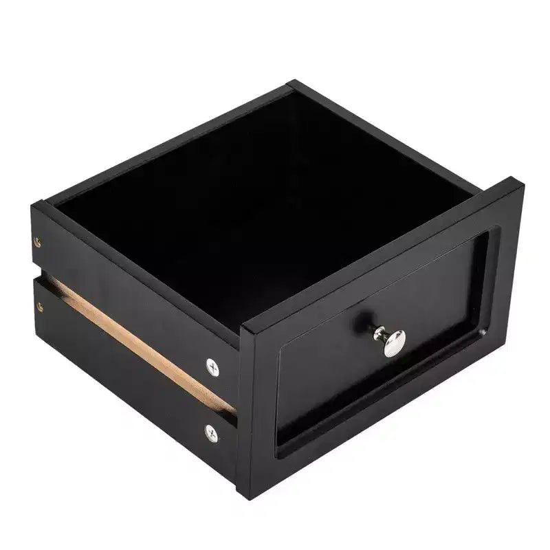 Table de chevet noire 1 pièce, simple
