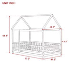 Lit superposé king size, marron, 2 personnes