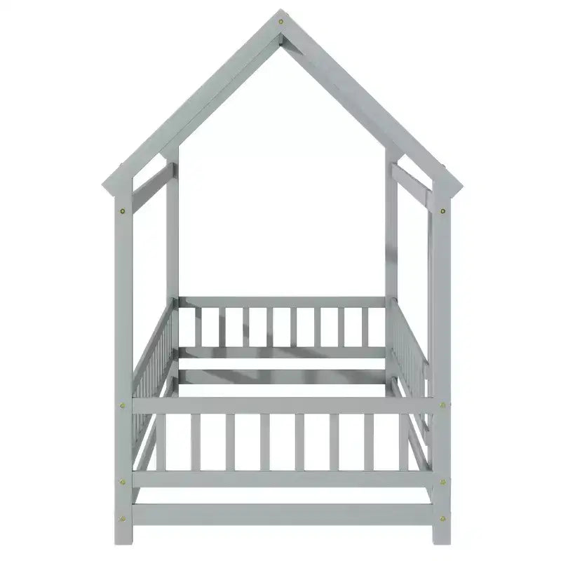 Lit superposé king size, marron, 2 personnes