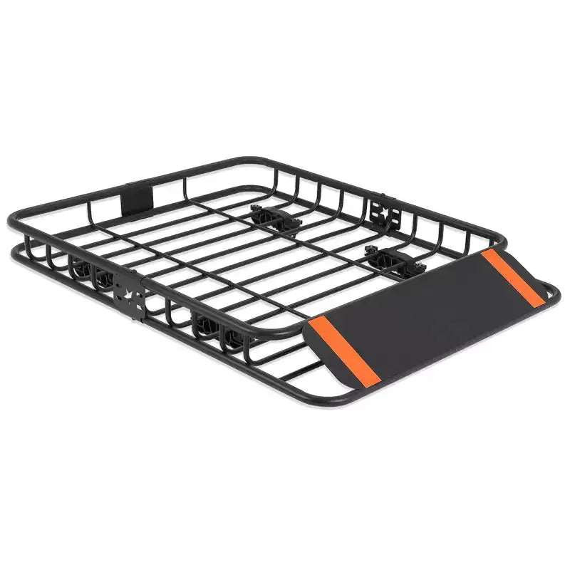 Panier de toit en acier noir, universel, 1 véhicule